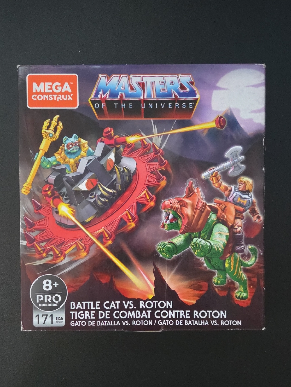 Mega Construx Masters of the Universe Battle Cat vs. Roton Game Set NEW